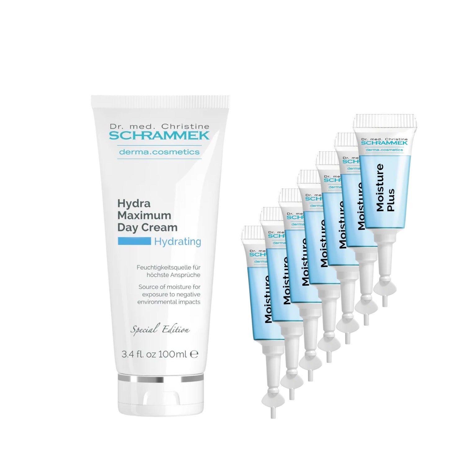 Hydra Maximum Day Cream 100 ml + Moisture Plus 7×2 ml