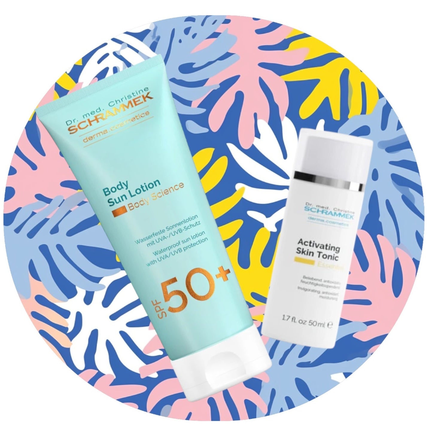 Body Sun Lotion SPF 50+ & Activating Skin Tonic 30 ml